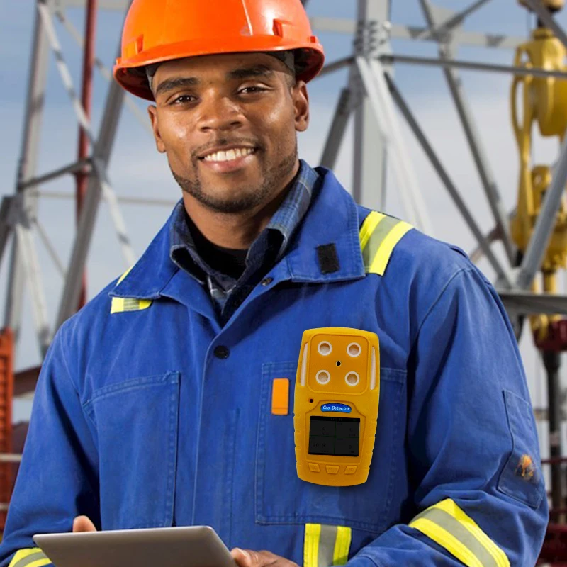 Safewill Wholesale ES30A Natural Gas Detector Battery Operated CO EX O2 H2S CO2 Portable Multi Gas Detector