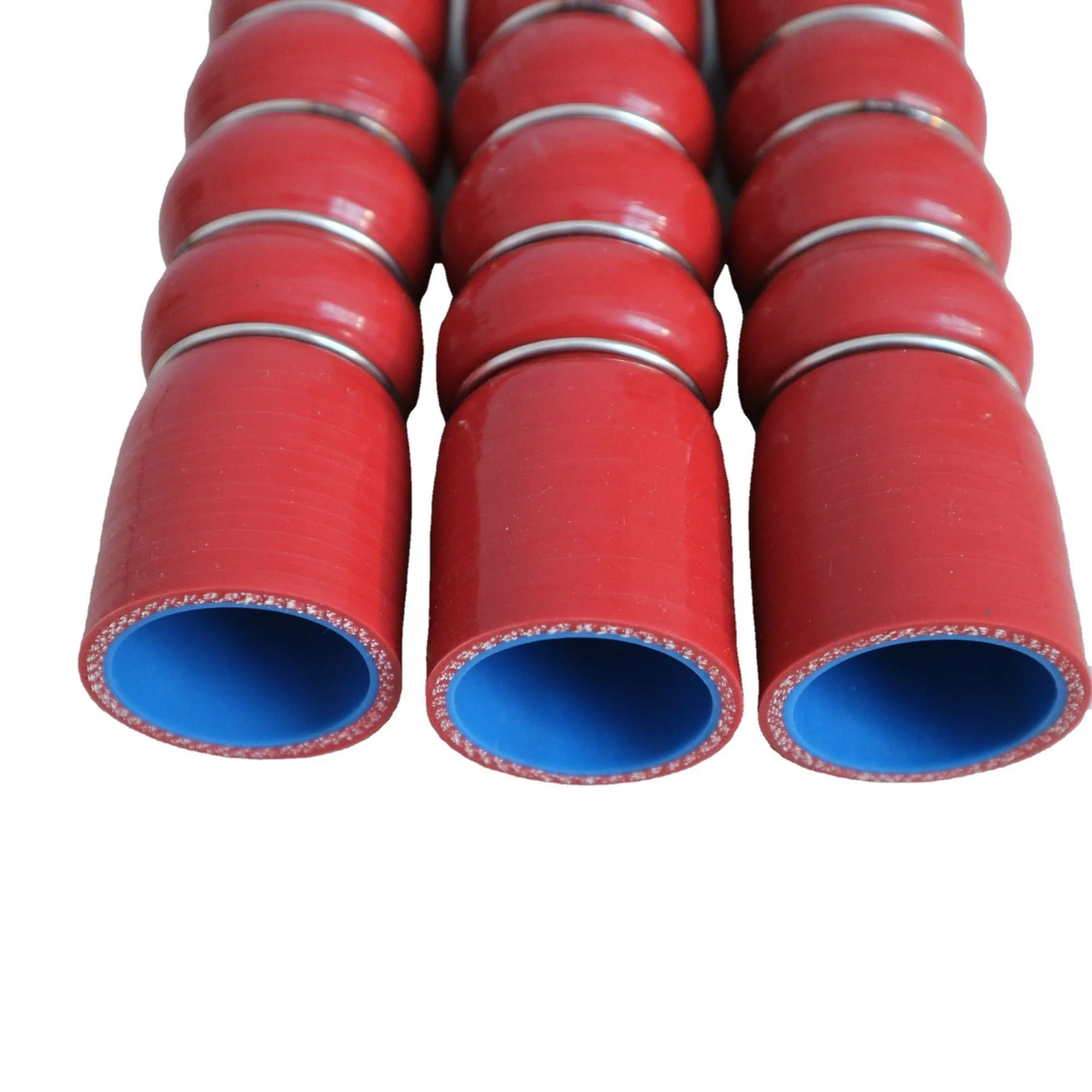 Factory direct sales wear-resistant corrugated truck coolant silicone rubber hump hose