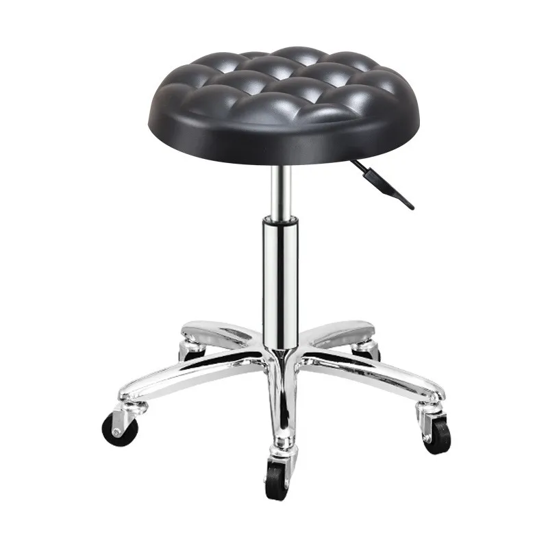 Недорогой современный удобный барный стул для парикмахерской, вращающийся подъемный стул, парикмахерские стулья с регулируемой высотой
