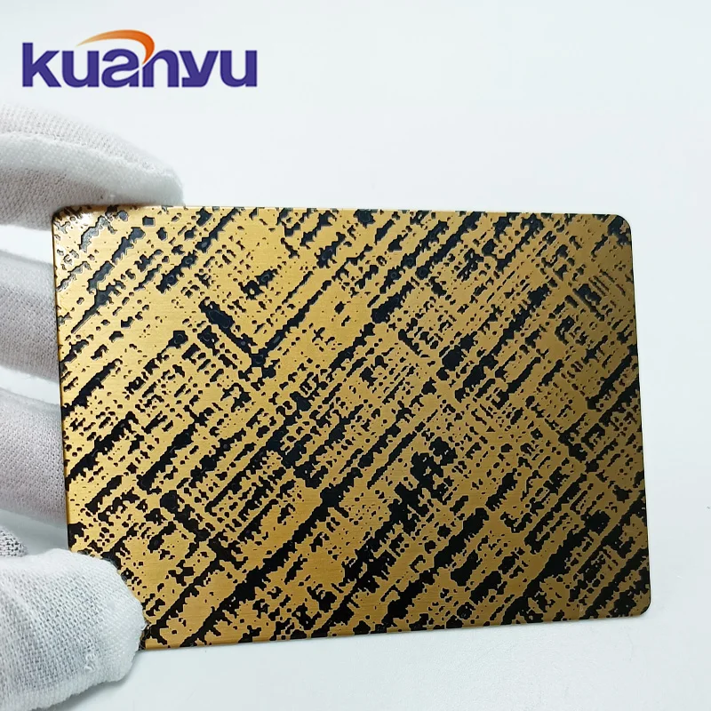 304 Metal Panel Stainless Steel Sheet Wall Ceiling Customized Pattern Wall Decorative Sheet