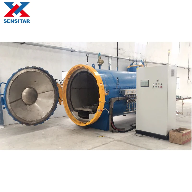 Высокотемпературный и напорный вакуумный Автоклав из углеродного волокна реактор из углеродного волокна