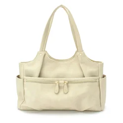 custom women tote bag Japanese style pu leather handbag