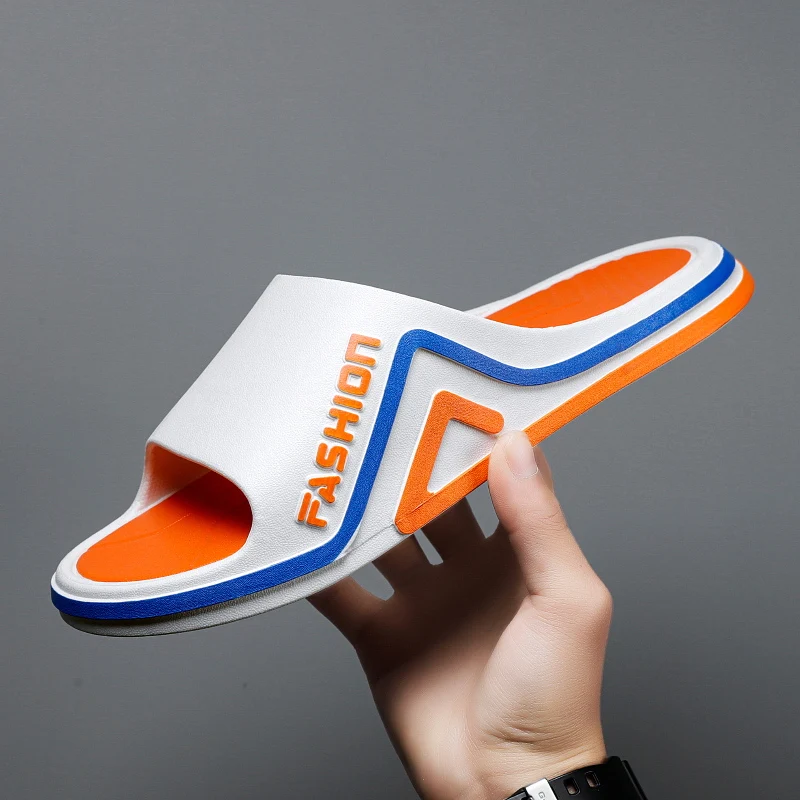 New Fashion Beach Sandals Flat Shoes Casual Girls Slides Shoes Non-Slip Slippers