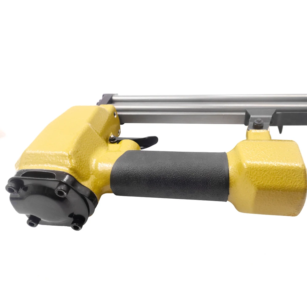 18 Gauge Wide Crown Stapler Industrial/DIY Best Pneumatic Flooring Staple Gun F32 Framing Nail Brads 1 Year Warranty Furniture