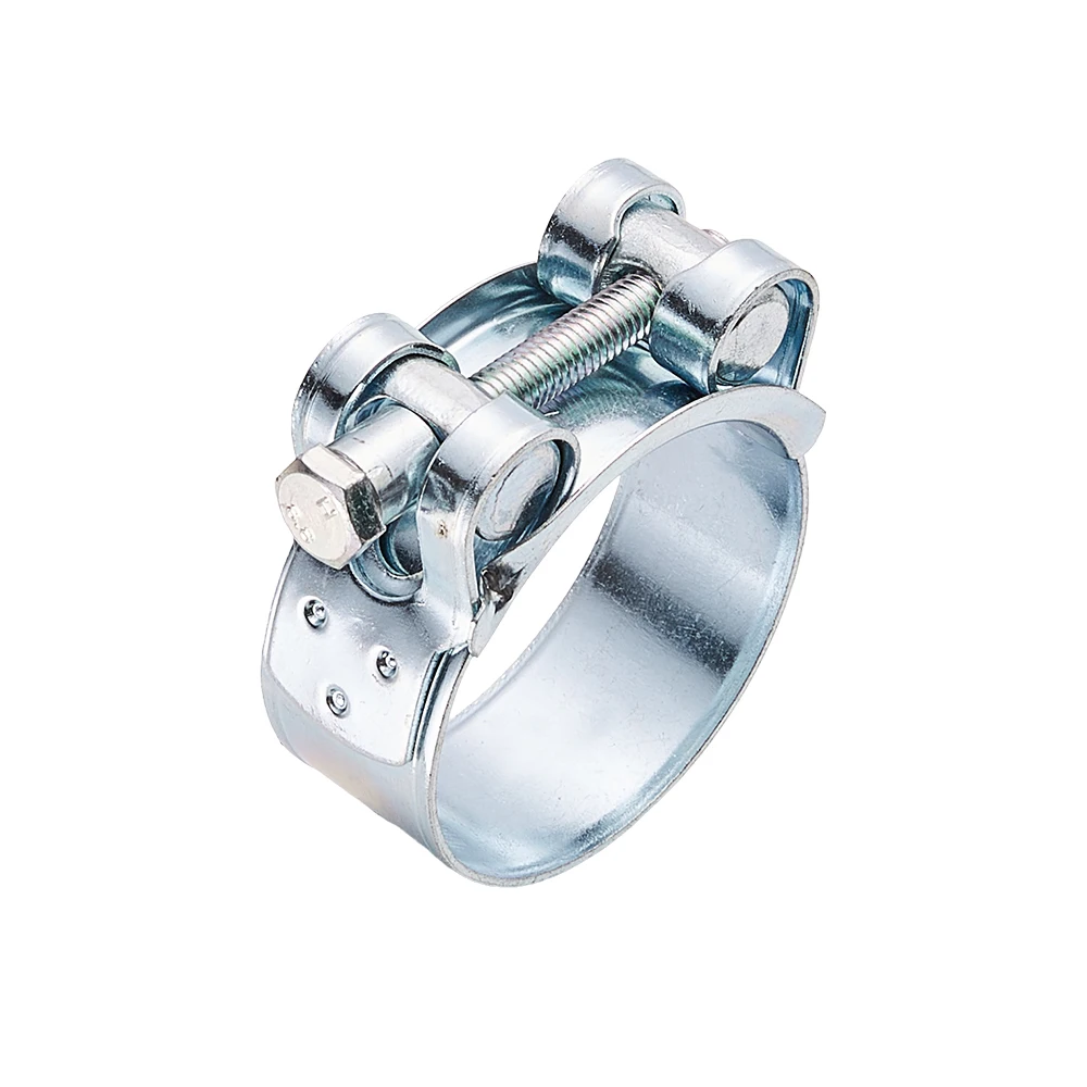 Heavy duty stainless steel hose clamp for automobile water pipe clamps