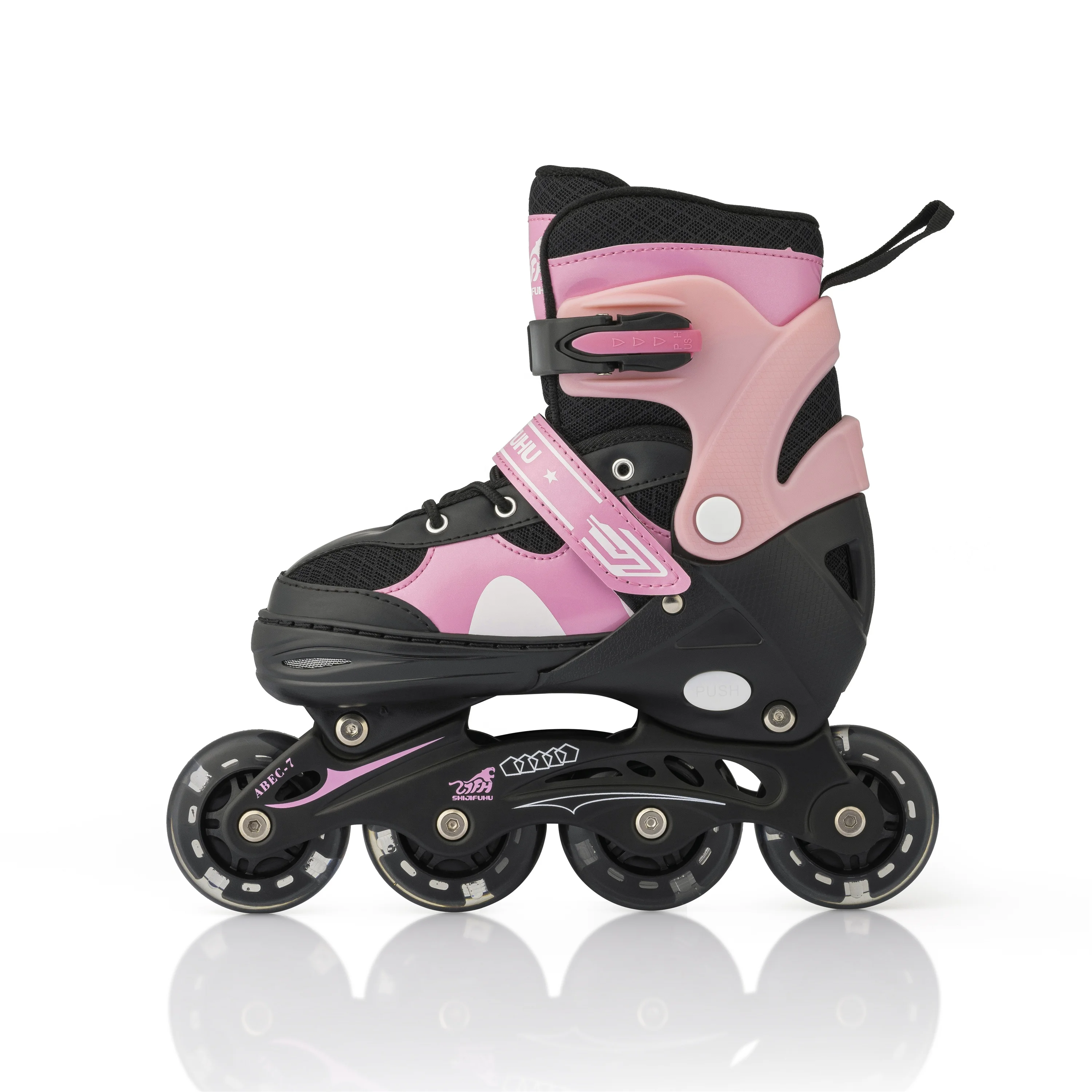 Pressure-Resistant Pp Material Wholesale Roller Skates Stoppers Sneakers With Roller Skates