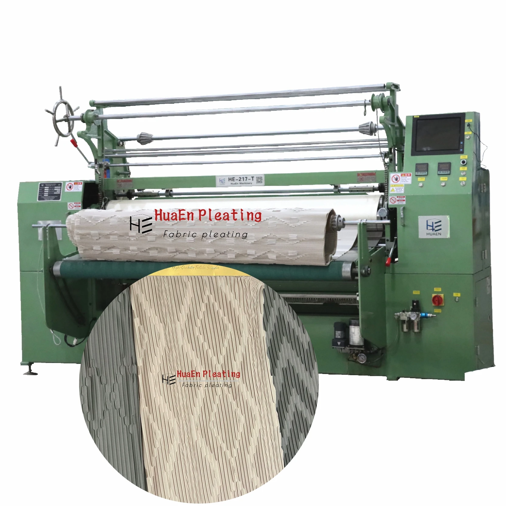 Manufacturer Changzhou HuaEn Factory Flat vertical loom HE-217-T jakar plise machine