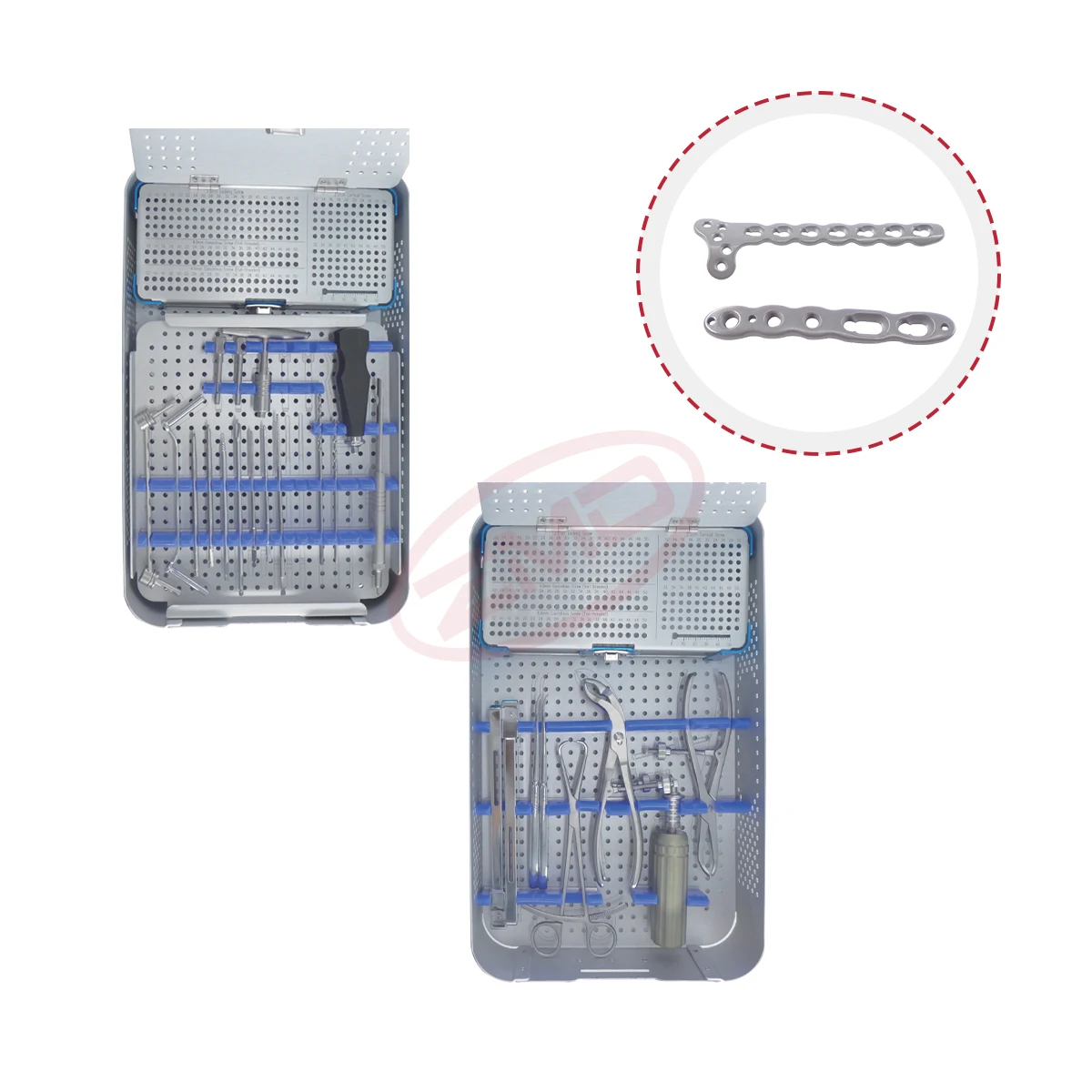 ZMD Medical Surgical Instrument Set for the Big Small Fragment Locking Plate Instrument Set Orthopedic