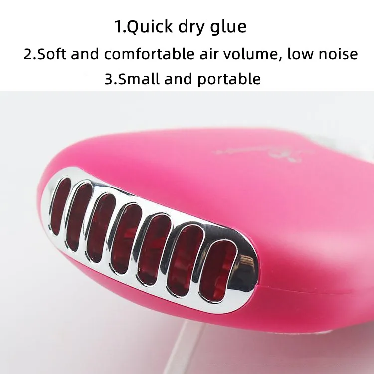 Portable USB mini fans for eyelash extensions bladeless lash fan