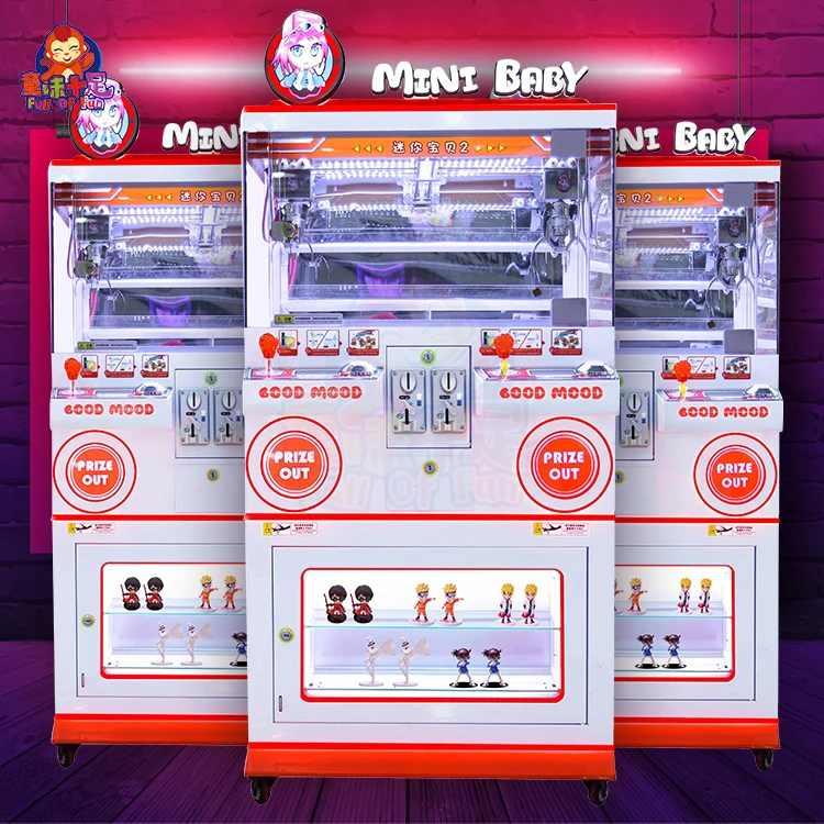 Wholesale Mini Claw Doll Machine Earn Money Acrylic Cheap concept Catching One-stop Custom ODM OEM Claw Machine