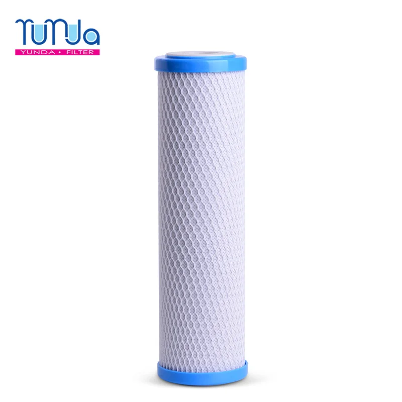 YUNDA FILTER NSF Certified CTO Coconut Shell Activated Carbon Block Water Filter Cartridge 10 Inch water filter