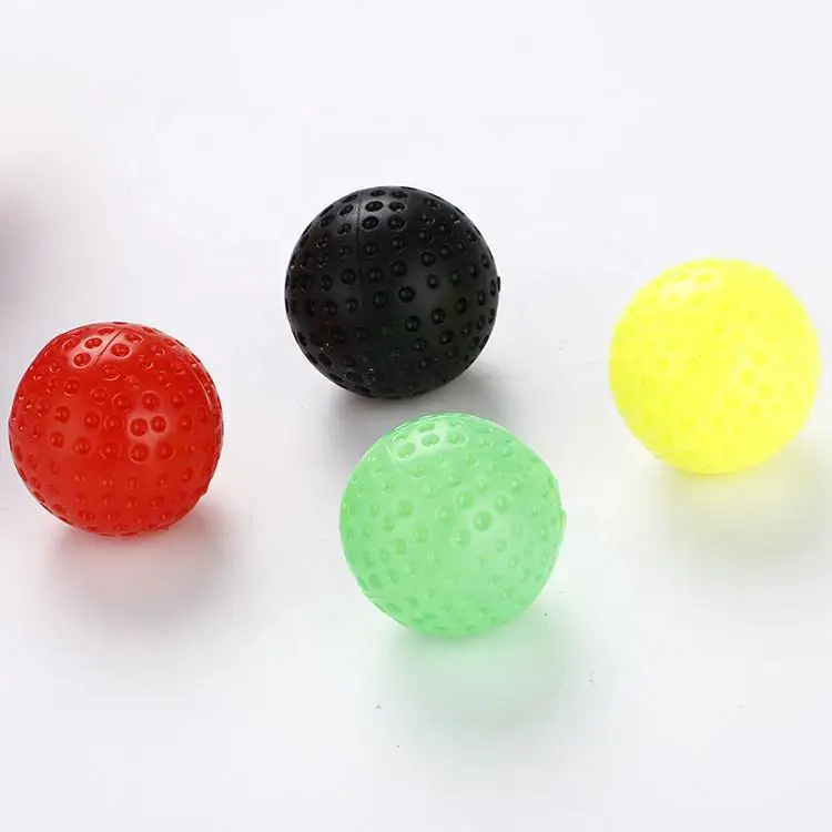 Factory spot wholesale single color hollow plastic golf cat toys
