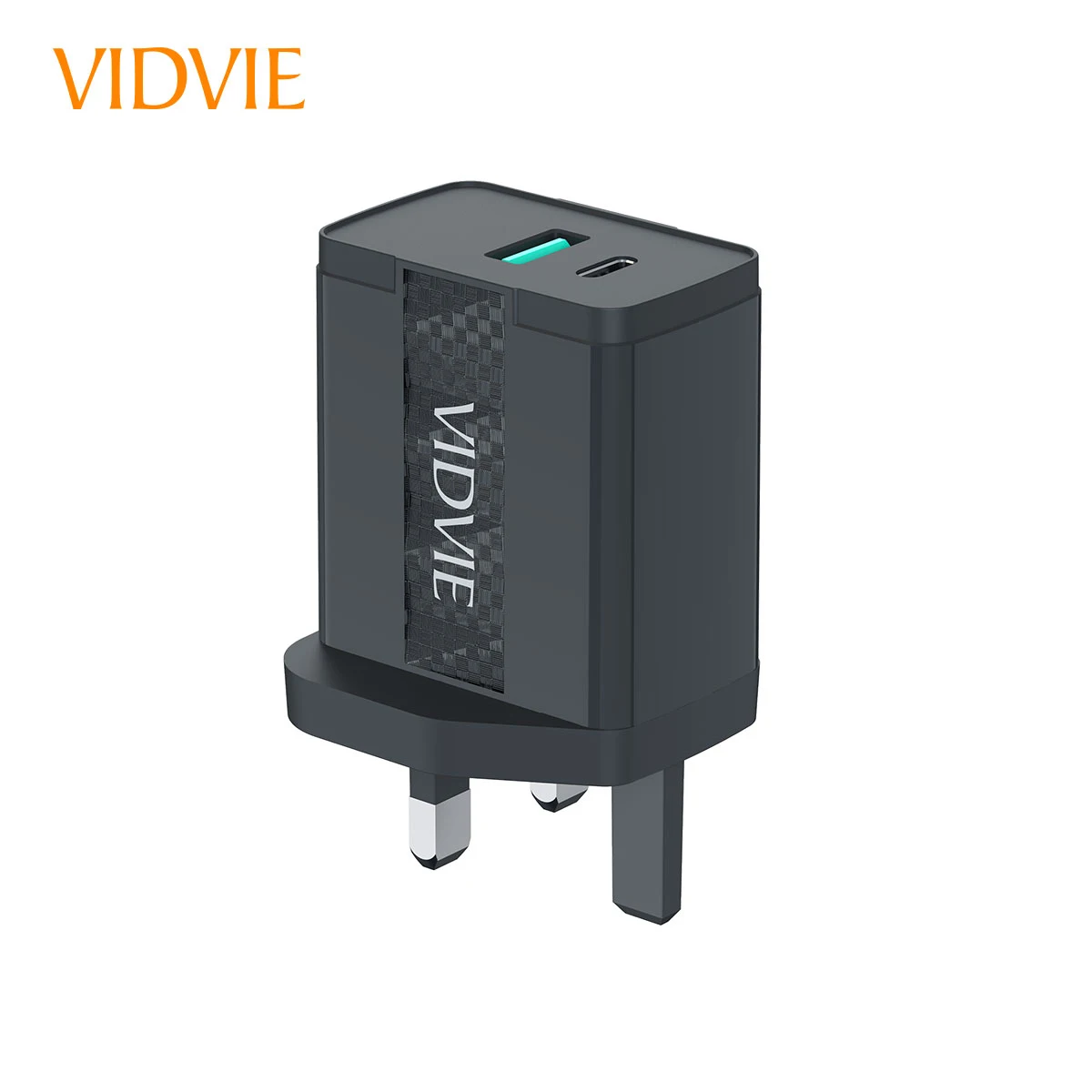 
VIDVIE Private USB 18W Type-C 20W 3 Pin UK Plug Mobile Charger For Oneplus Xiaomi 