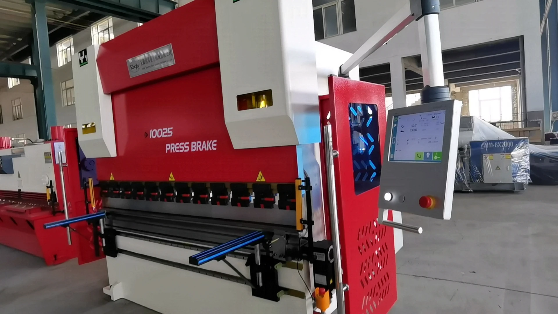  Китай Rbqlty 100T2500mm CNC гидравлический листогибочный пресс