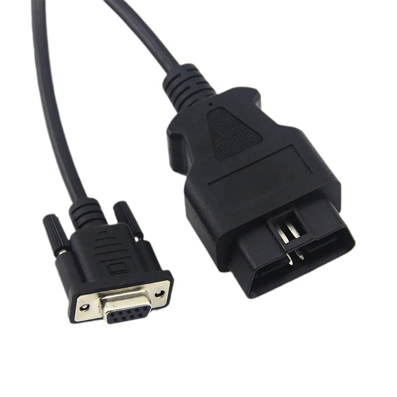 Cable OBD II OBD2 16 Pin diagnostic cable DB9 female to OBD2 16 Pin male OBD Trackers scan Diagnostic tools