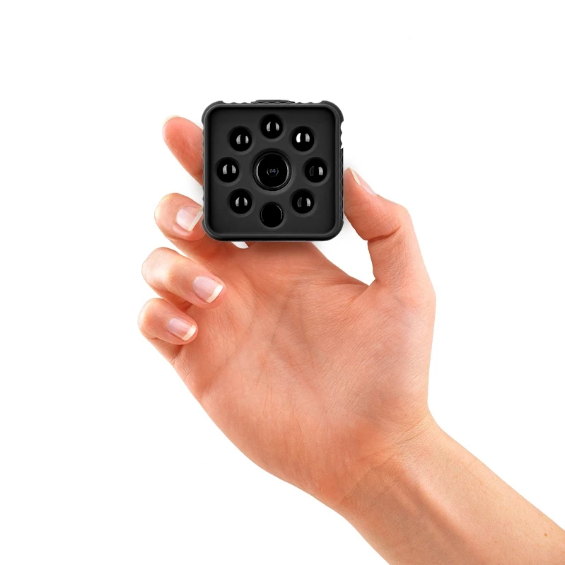 Беспроводная Wi-Fi камера безопасности, удаленный мониторинг сети, ночное видение, инфракрасная умная микро Ip-камера, камера