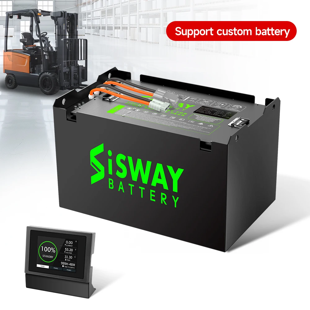 5 Years Warranty Forklift Lithium Battery 48V 24V 36V 72V 210Ah 400Ah 560Ah Lifepo4 Battery Pack for Forklift Traction Battery