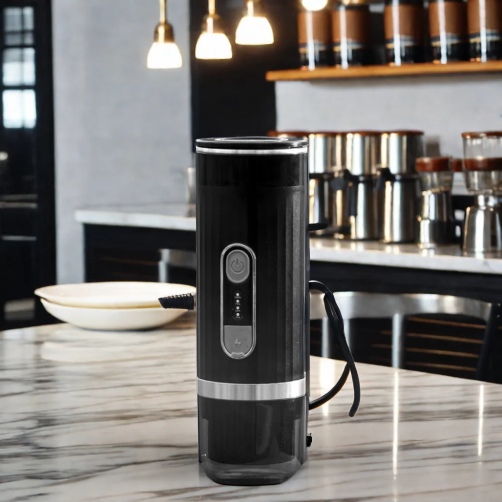 Three in one multifunctional wireless camping and hiking portable espresso machine with heating function