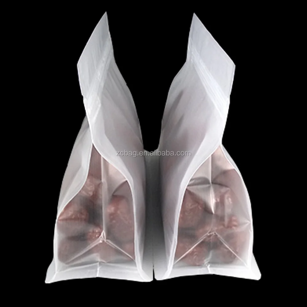 Mocha Storage Package Coffee Bag Degassing Valve Plastic Clear Brown Kraft Custom-Size Food Pocket Flat Bottom Reclosable Bags