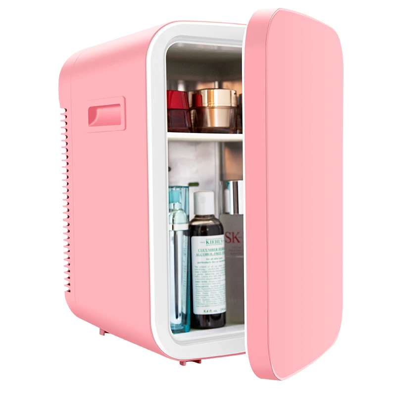 16L small refrigerator skin care fridge glass door mini fridge