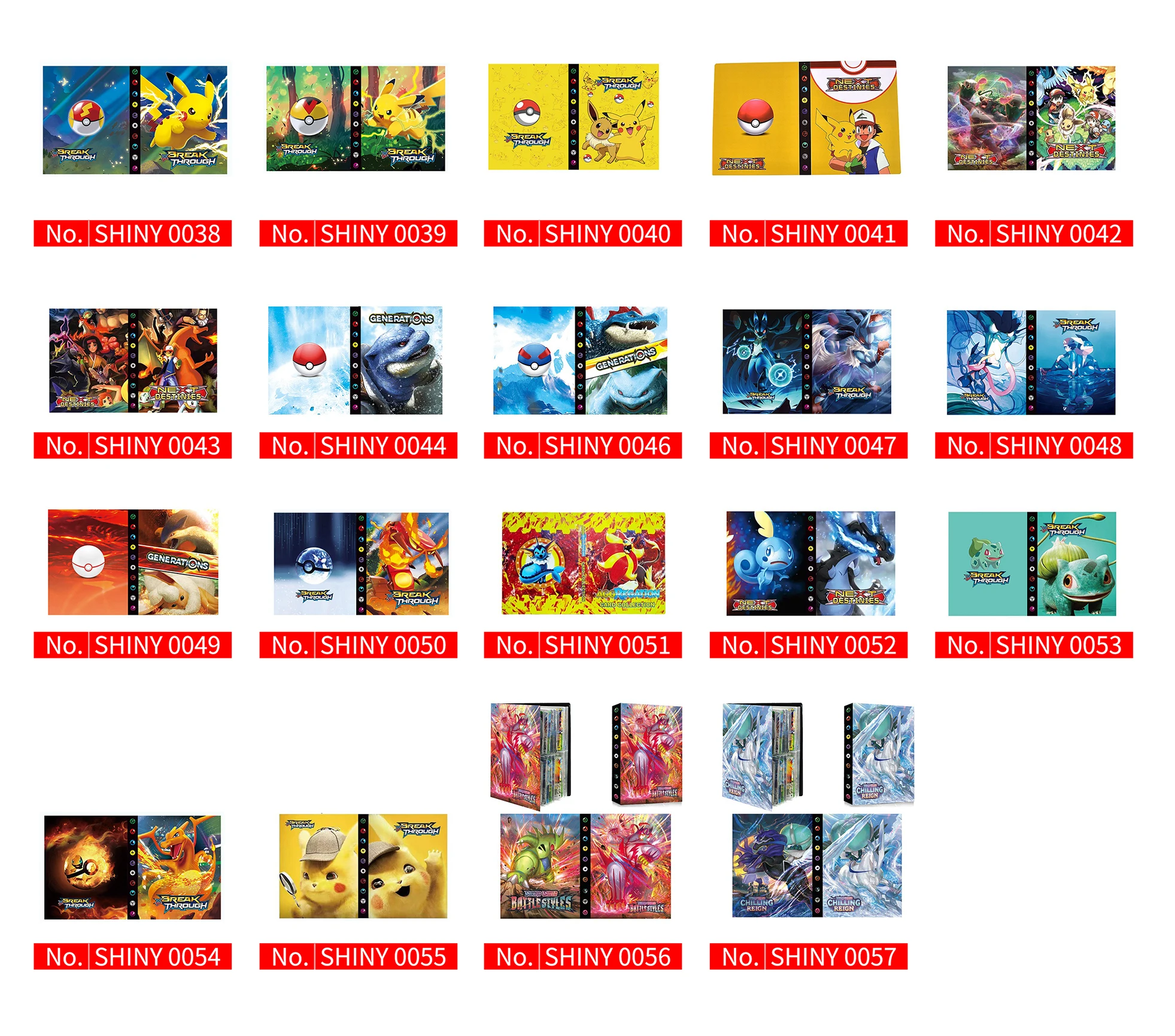 Оптовая продажа Toploader 4 Pocket Charizard Pikachu Verzamel книга для Коллекционеров Карт Pokemon папка торговых карт папки держатель альбом