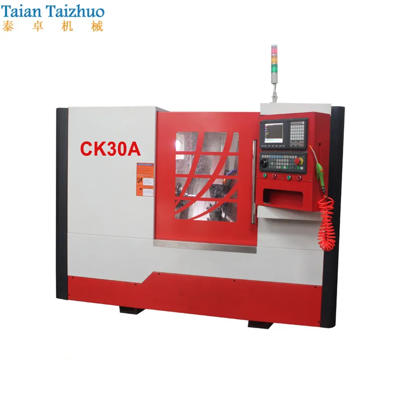Used Slant Bed CNC Lathe With FANUC Controller TCK30A For Sale