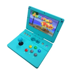 2022 new Pandora box CX 2800 in 1 Folding mini arcade machine supports 1-2 players 10.1 inch 720P HD video game console