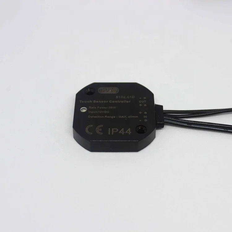 Wireless Invisible Touching LED Dimmable On Off 12V 24V Led Light Touch Sensor Switch For Cabinet