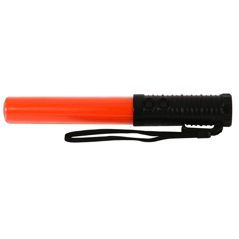 Security traffic signal flashing and high reflective red LED baton or wand  Magnet