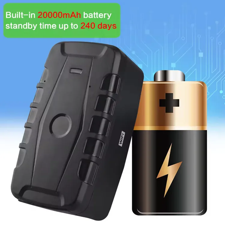 4G LTE 20000mAh Global GPS Locator Tracking Magnet Device Waterproof Mini Magnetic GPS Tracker
