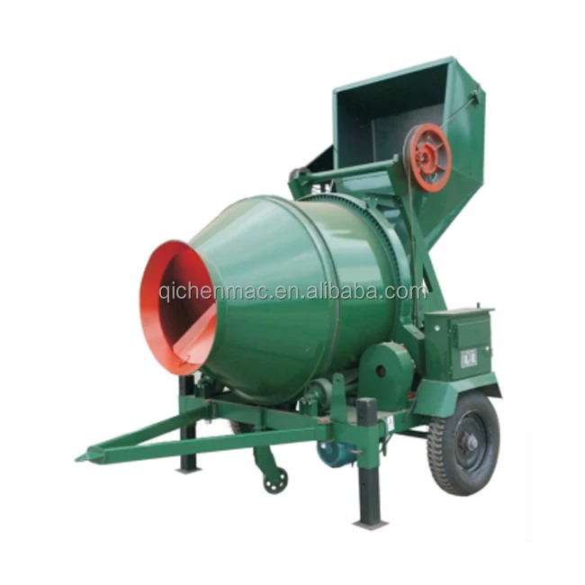 New JZC350 Concrete Mixer with Pump Portable Batching Machine for Building Construction
