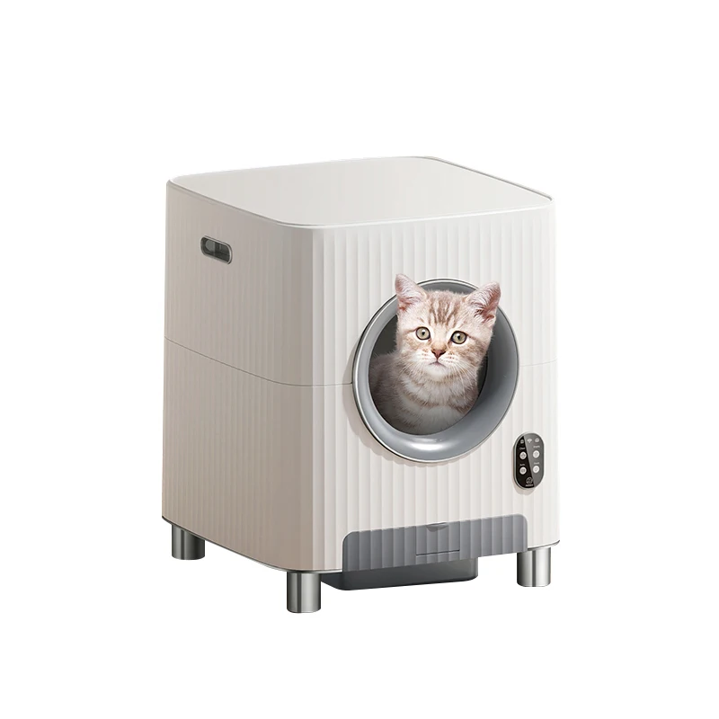 Customized New Products Health Monitoring Automatic Cat Litter Box Self-Cleaning Large
