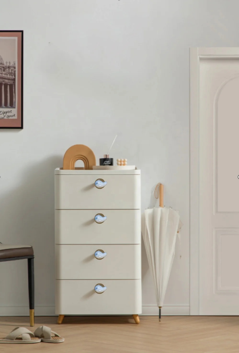 Cartoon Animal Kids Bedroom Knob Ceramic Drawer Cabinet Handles Cupboard Dresser Wardrobe Door Furniture Handle