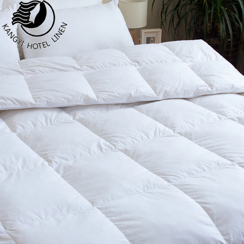 Hot Selling White Super Soft Down Alternative Summer Quilt Comforter Duvet For Home Hotel
