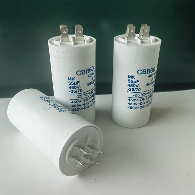 Water pump operating capacitor AC capacitor plug-in capacitor