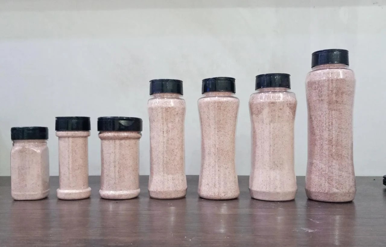 HIGH QUALITY PRODUCT HIMALAYAN DARK PINK SALT FINE GRAIN IN 800 GRAM ( 28.21oz) SHAKER BOTTLE
