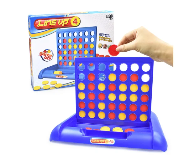Four In A Row Bingo Chess Connect Classic Family Board Game Toys Fun Educational Toy for Kids Children Entertainment Game