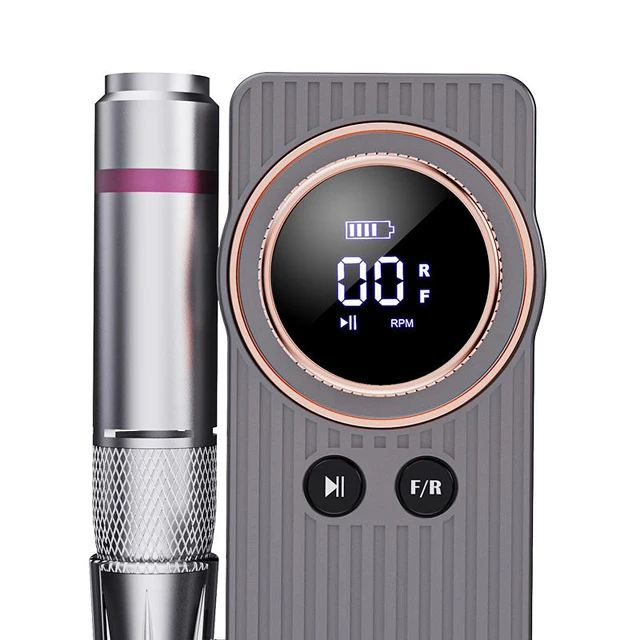 Portable Nail Polisher Engraving  rechargeable nail drill can adjust speed easy to carry nail machine