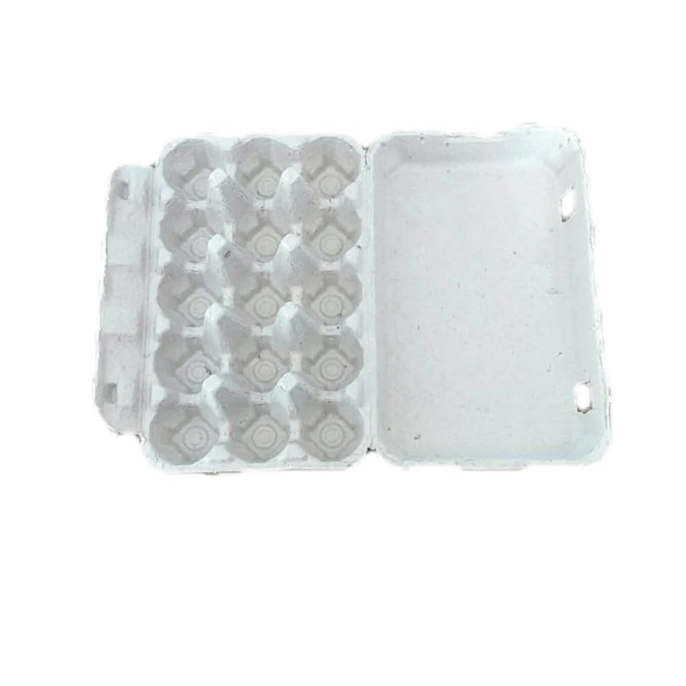 Hot Sale Eco Friendly Biodegradable Molded Pulp 12 egg Paper Quail Eggs Packing Tray Box Cartons