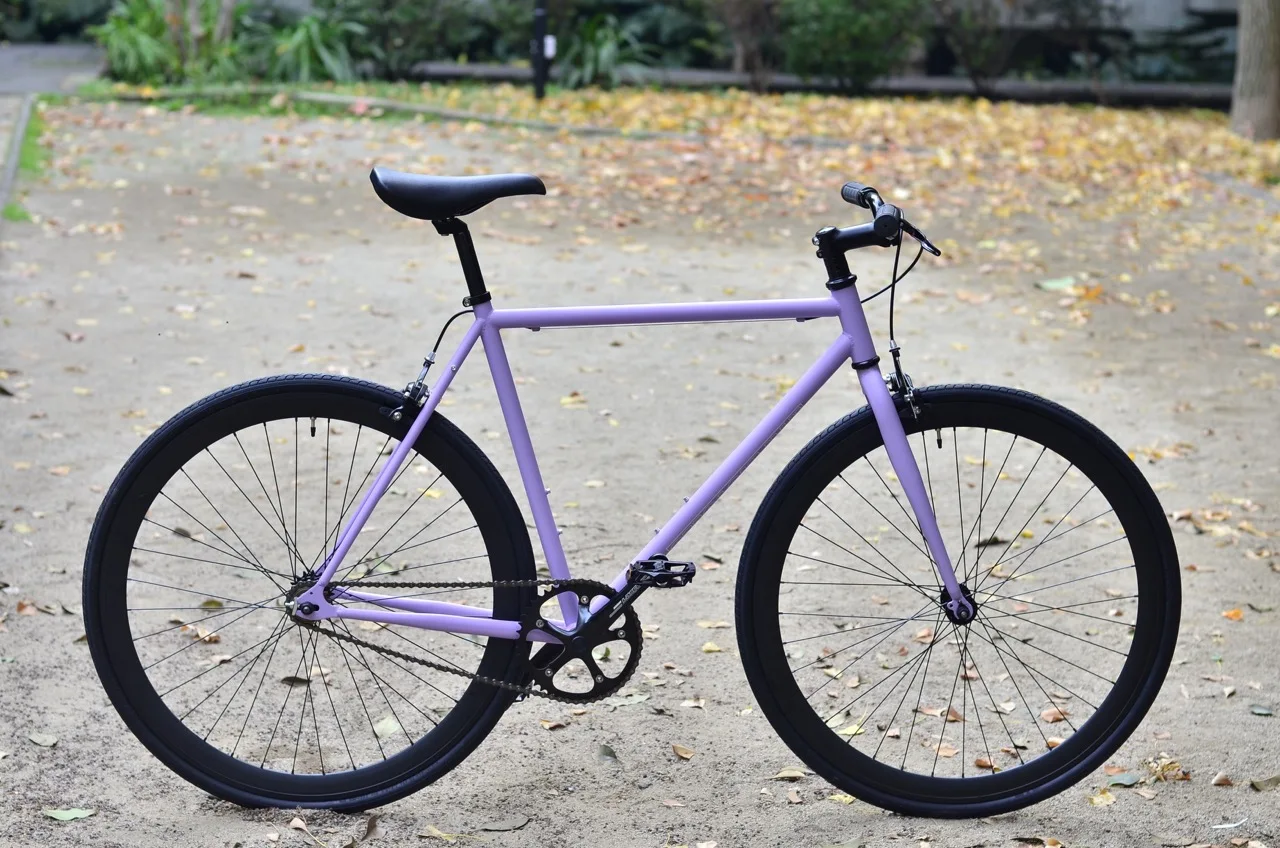 OEM colorful 700C adult road racing light weight single speed fixie fixed gear bike