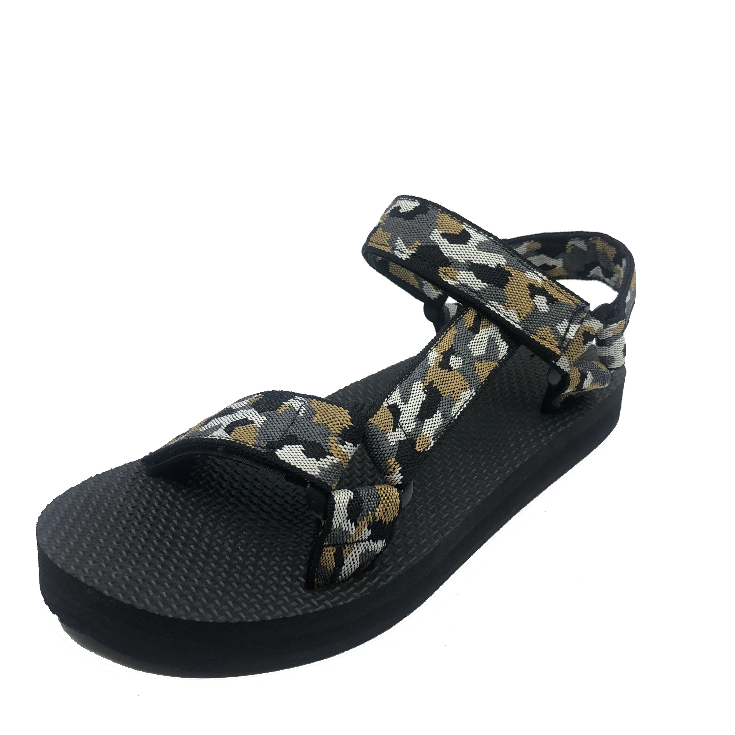 Wholesale Custom Fashion Style Webbing Women Slippers Sandals