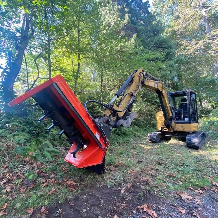 4.5 TO 8.0 TONNE EXCAVATOR FITS HEDGE TRIMMER attachment