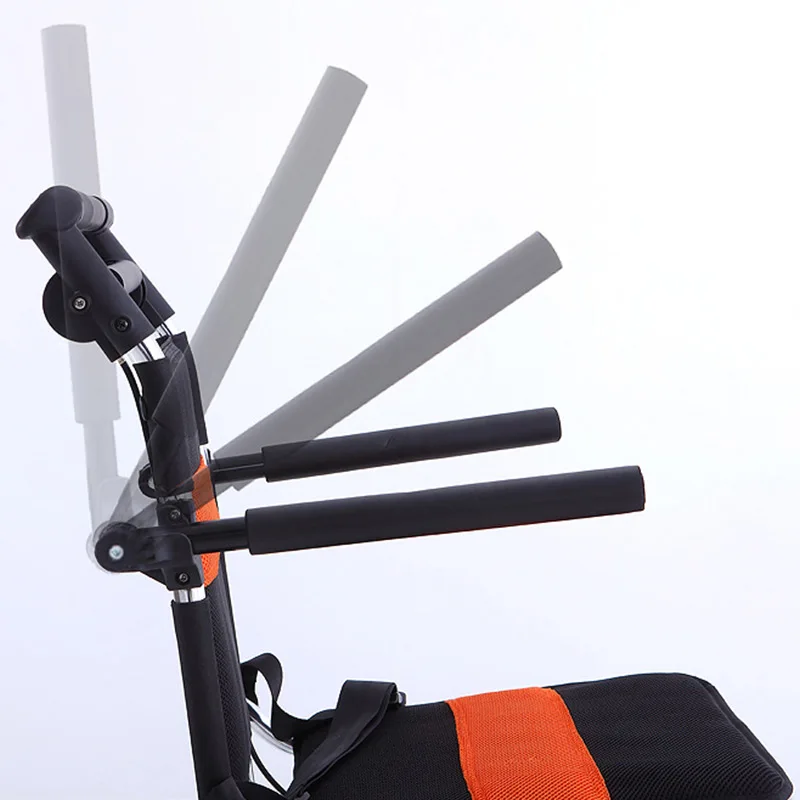 7.5kg portable and foldable lightweight manual wheelchair