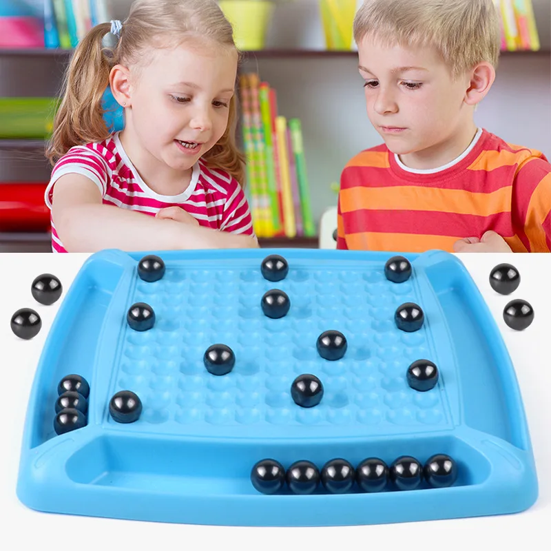 Fun Magnetic Battle Training Thinking Logic Parent-child Interactive Educational Toy Magnetic Induction Magnetic Chess Game Set