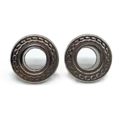 colorful Rainbow round grommet eyelets  for bag shoe and garment accessory