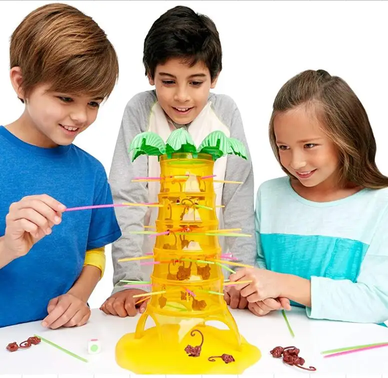 Interesting Tumbling Monkeys Game Falling Monkeys Challenging Game Interactive Board Toys tumbling monkey
