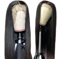 SENSE deep wave 40 inch long Remy Hair 100% Unprocessed Raw Virgin Hair 13X4 wigs human hair lace front