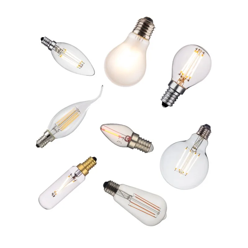 E26 E27 4W High Quality Warm White Dimmable String Lighting Replacement LED Filament Bulbs Vintage Edison Lamp