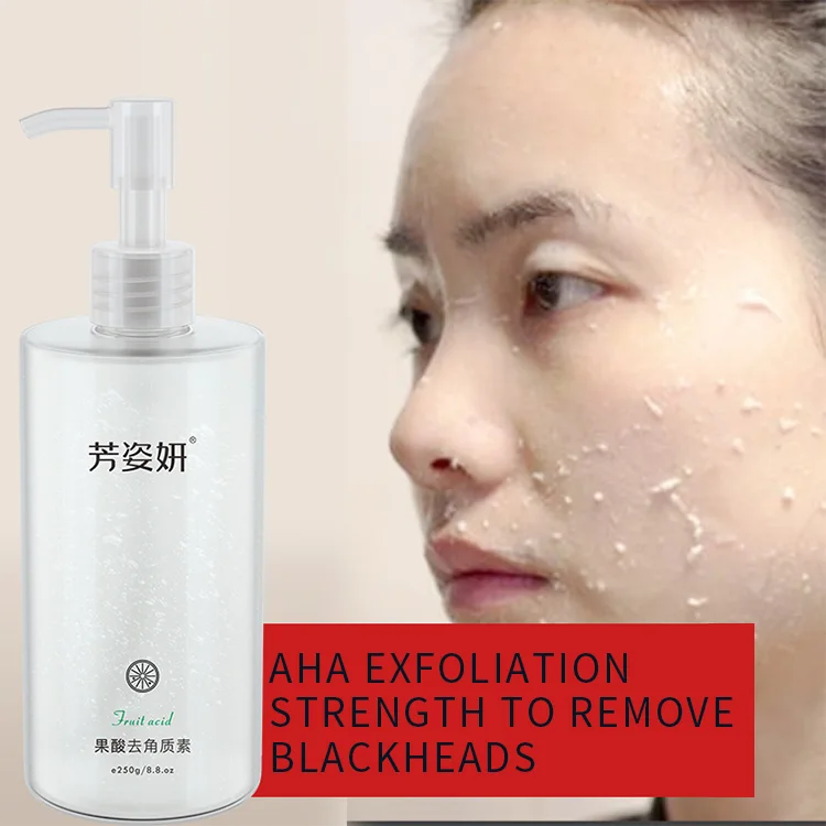 Oem Wholesale Fructic acid Exfoliating Gel Natural Hydrating Gentle Repair Skin Facial Gel