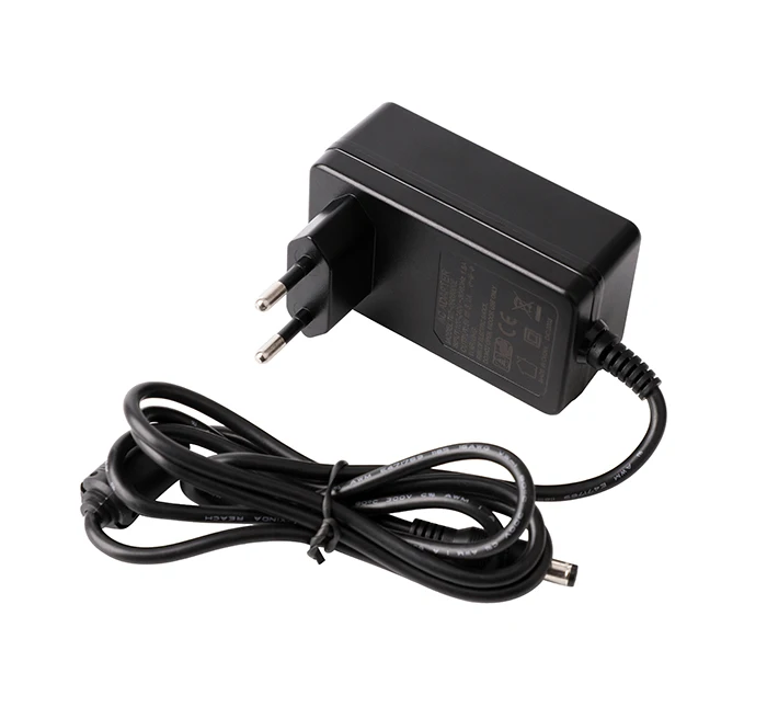 Black White AC/DC Adapter 12V 2A 24W Wall Plug Switching Adaptor 12 Volt 2 Amp Power Supply with PSE KC CE CB ETL